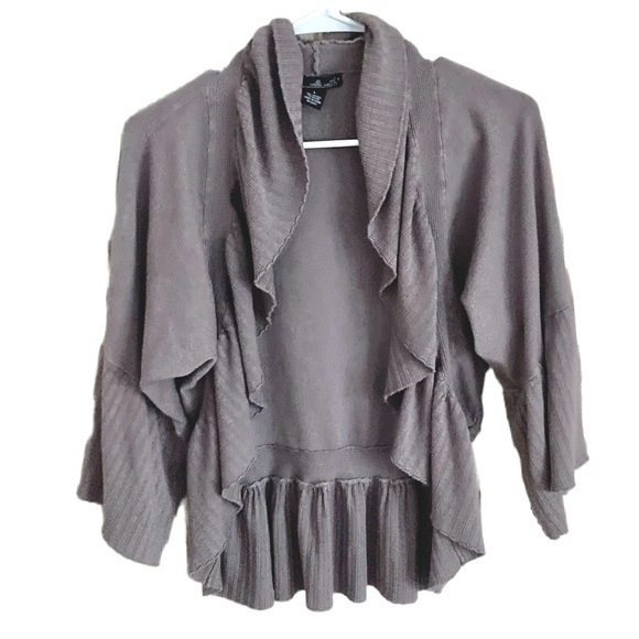 Willi Smith boho bell sleeve‎ cardigan - Picture 1 of 3